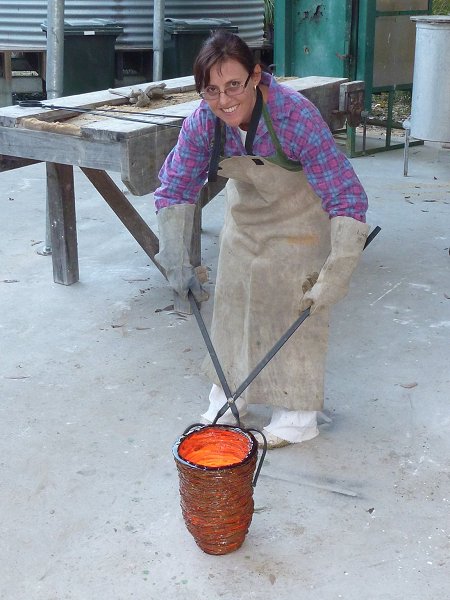 2 Raku Firing